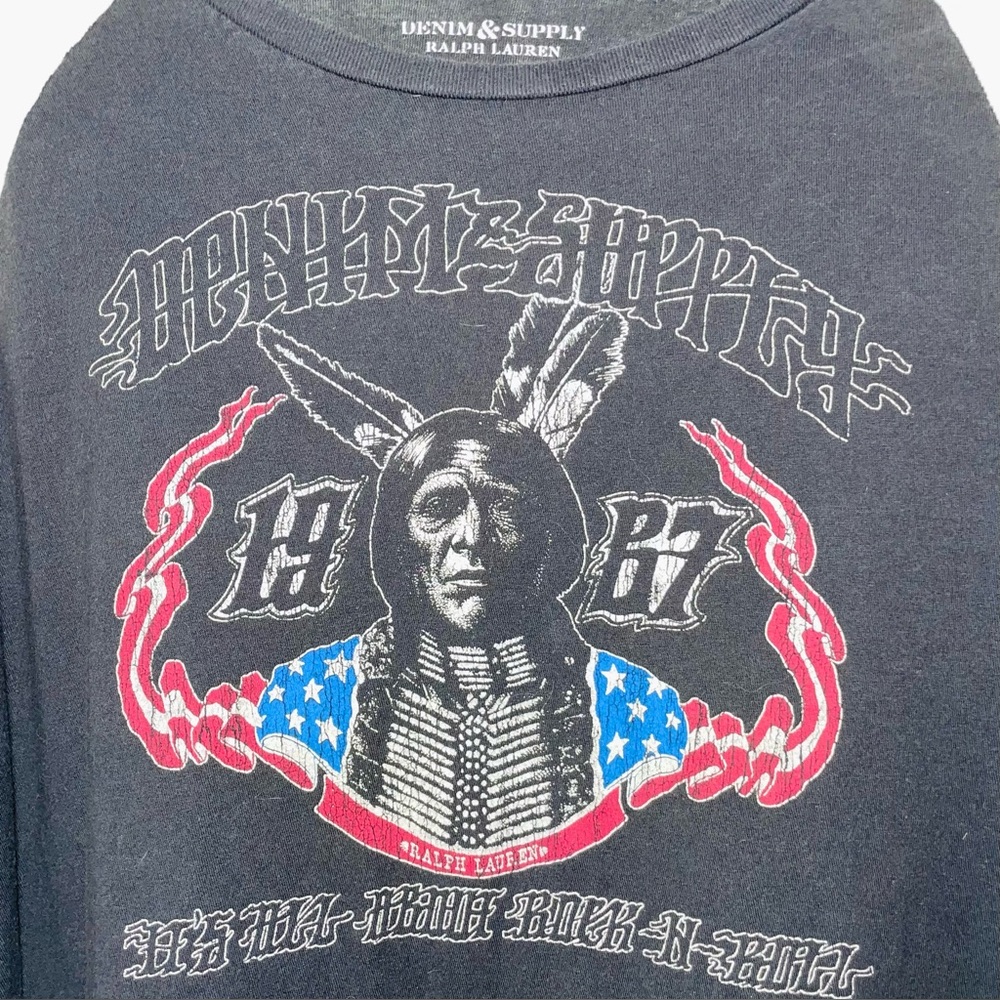 Denim & Supply Ralph Lauren - Baseball Tee - Picture 2 of 3